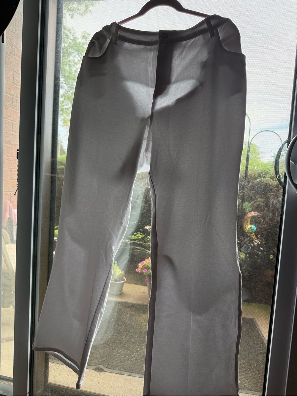 Quacker Factory Dream Jeanne’s White Boot Cut Pants